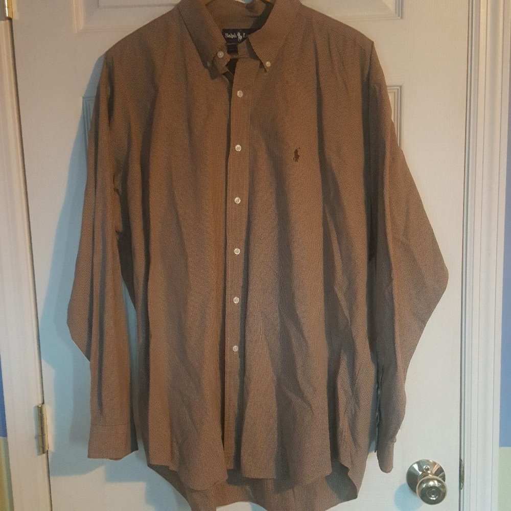 Ralph Lauren Blake Men's Dress Shirt XL